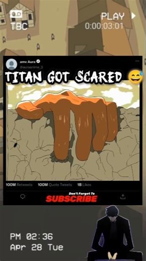 Madara Uchiha Made the Titan FEAR 😈🔥 | Anime Crossover #anime #shorts #viral