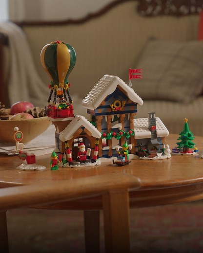 90K views · 1K reactions | Create holiday memories with LEGO Icons Santa’s Post Office – a festive adventure for the whole family. | LEGO | Facebook