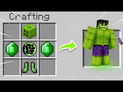 Minecraft, but there are custom hulk...😱🔥