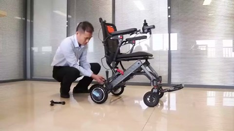 Ultra Lightweight Transport Wheelchairs, Elderly Wheelchair for Travel, Hospital, Home Use - Foldable Chair with 8" Honeycomb Tires & Detachable Cushion, 220lbs Capacity