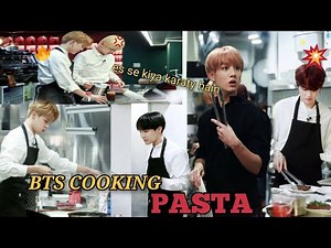 BTS||BTS cooking pasta 🍝||part 3/1| run bts real Urdu dubbing episode 58