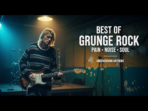 Underground Grunge Rock Storm ft Nirvana, Alice in Chains, STP & Pearl Jam – Raw Distortion Playlist