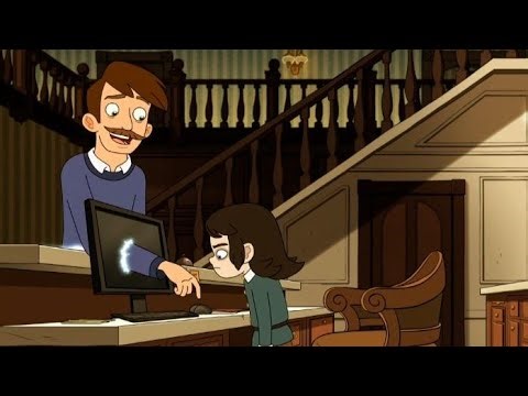 Haunted Hotel| Abbadon Learns How To Use A Computer Scene