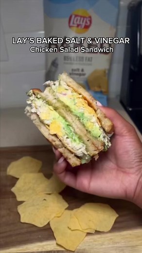Delicious Sandwich Recipe with Lay's Baked Salt & Vinegar