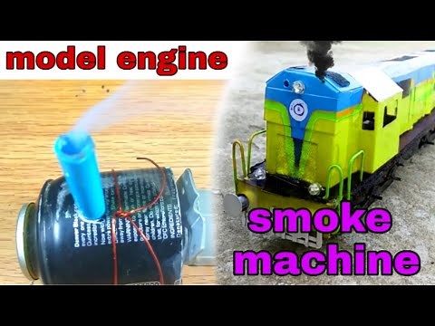 smoke machine || how can you make smoke machine for model trains
