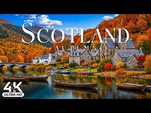 🍂 Autumn of Scotland 4K UHD 🍁 Misty Highlands, Golden Moors & Timeless Celtic Landscapes