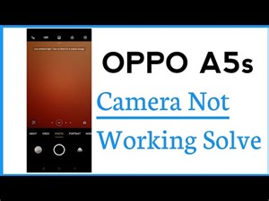 OPPO A5s Camera Not Working Problem Solve Camera Failed Problem Solve On OPPO A5s
