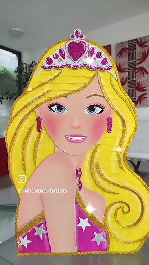 Piñata de Barbie: perfecta para tu cumpleaños