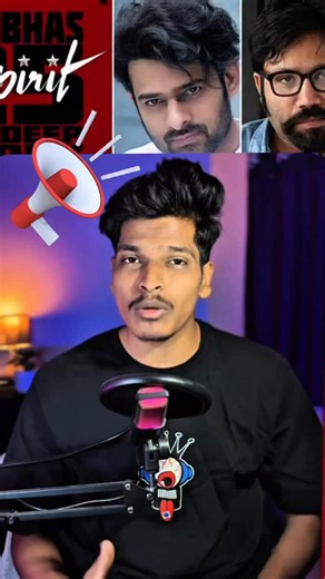 JOGU NISHANTH on Instagram: "Vanga update eda..! Anyway BIRTHDAY BHAI 🔥❤️ Dinosaur roar with spirit movie 🎥 INSIDE @nishanthoffscreen [sandeepreddyvanga birthday, spirit movie, prabhas arjunreddy, vijaydevarakonda, ranbeer kapoor, Animal movie]"