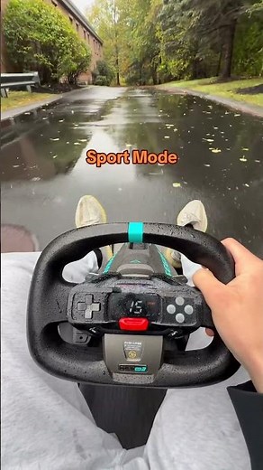 Testing every mode on the🌧️ Ninebot GoKart Pro.🏎️
