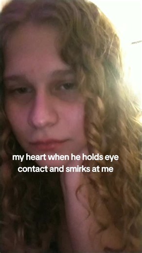 Curls and Smirks: My Reaction to Eye Contact