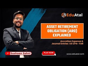 Asset Retirement Obligation Explained | Accretion Expense & Journal Entries | US CPA- FAR #uscpa