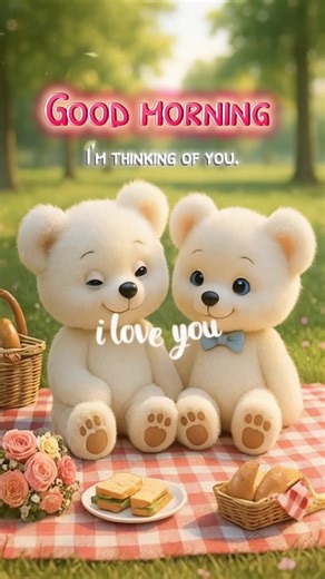 Message for you : good morning, i love you. ❤️ #goodmorning #foryou #kiss #loveyou #bear