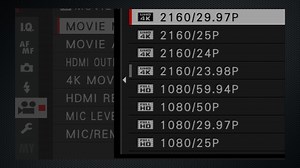 富士Fuji X-T20视频的最佳视频设置