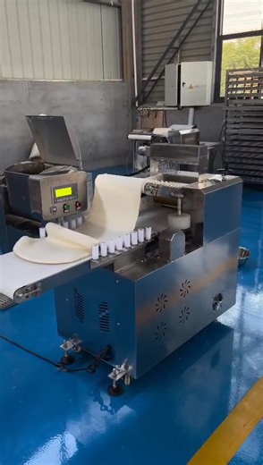 2.3M views · 17K reactions | Automatic dough roller ,dough pressing machine contact whatsapp 86-19960361389 | KLP Food Machinery | Facebook
