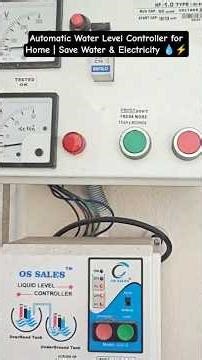 Automatic Water Level Controller for submersible pump