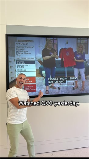 Eat, sleep, watch QVC, repeat😉 #loveqvc ALberti Popaj, Rachel Boesing, & Rick Domeier