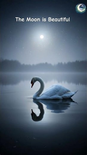 Funny Swan at Night Funny Animation Cartoon Good Night | Relaxing Night Animal Comedy #DreamTrackAI