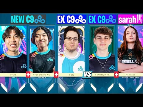 When New/Former Cloud9 faces Head to Head | YAY stacked with C9 OXY & C9 v1c Vs ex-C9 Rossy & Sarah