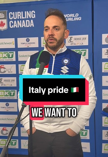 Max Effort in Curling: Italian Pride on Display