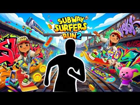 SUBWAY SURFERS 2 Immersive Interactive Warm Up | Endless City Run! | Viral Interactive Game