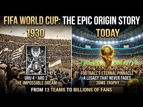 The Complete History of the FIFA World Cup (1930–2026) | Football Documentary #fifa #footballhistory