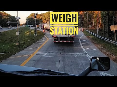 How to use TRUCK WEIGH STATION | trucker tip