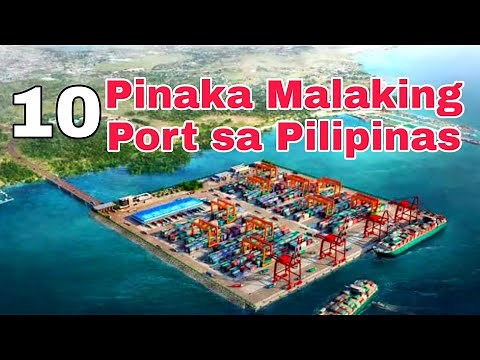 10 NANGUNGUNANG PANTALAN SA PILIPINAS | The Largest Container Terminal Port