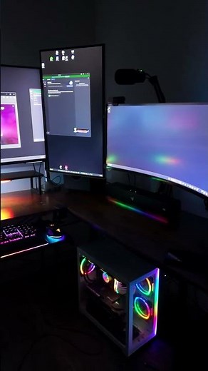 "New Gaming Setup Upgrade! 🔥 Testing My New Monitor Mount for the Ultimate Setup!"