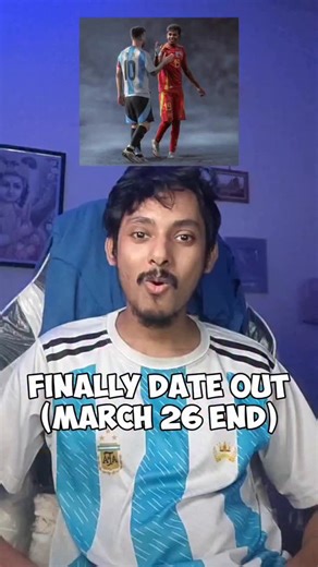 Swasti Ranjan Sasmal on Instagram: "Finally Date fixed of Finalissima 勞 Credit - @fabriziorom #messi #yamal #spain #argentina Who will win?"