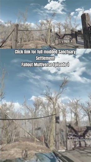 Sanctuary Hills modded Fort - Fallout Multiverse