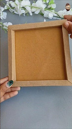 Diy photo frame 🔥😍 it's amazing idea ✨#explore #artandcraft #photoframe #easydiy
