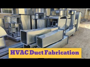 HVAC Duct Fabrication: From Sheet Metal to Finished Duct