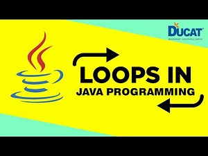 Loops in Java Programming - For Beginners | Ducat India