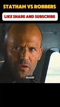Man of Wrath Movie | Statham vs Robbers scene | Movie explained in Hindi #shorts #action #movieclips
