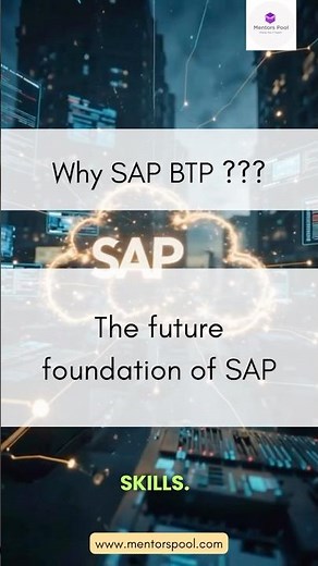 Day-7 Future of SAP Careers | Why SAP BTP Skills Matter in 2026–27 #sapbtptraining #sapbtp