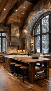 ✨ Dreamy Stone Courtyard Living Room That Feels Like a Fairytale Retreat - Step into the ultimate cozy escape 🤍 This stunning stone courtyard living room blends rustic charm with warm lighting, plush seating, and magical outdoor-indoor vibes. From candlelit tables to towering trees and old-world architecture, this space is pure design inspiration for anyone dreaming of a romantic retreat or luxury rustic home. Save this for cozy decor ideas, courtyard design inspo, and timeless rustic elegance 