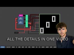 How do computers work? How do you build a computer from SCRATCH with logic gates?