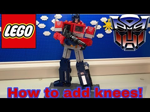 LEGO 10302 Transformers Optimus Prime - Mod Tutorial