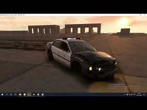 Police Impala. BeamNG Drive TEST