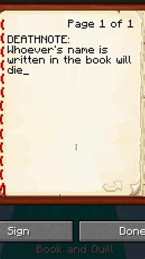 I GOT CAUGHT?!? #deathnote #minecraft