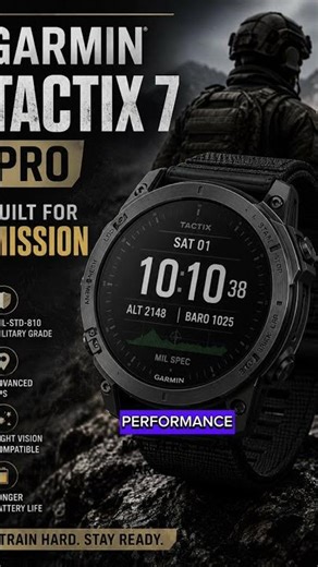 Garmin Tactix 7 Pro – Built for Mission 🔥