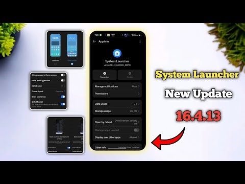 oppo ColorOs 16 New System Launcher Update 🔥🚀 16.4.13 | Install System Launcher Realme OnePlus Oppo