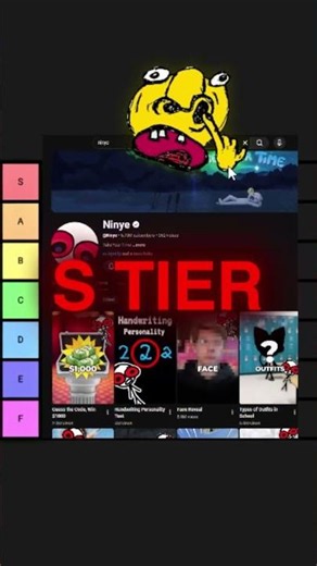 RANKING TYPES OF NINYE VIDEOS!