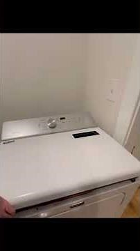 Maytag Bravos XL steam dryer top removal MEDB755DW2