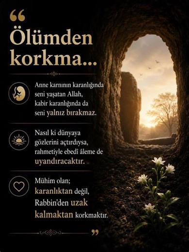 Ölümden Değil, Allah’tan Uzak Kalmaktan Kork… #shorts #viral #fyp #trending #keşfet