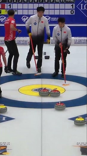 Just inch-perfect! #curling