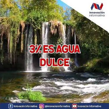¿Qué cantidad de agua dulce tiene la tierra?