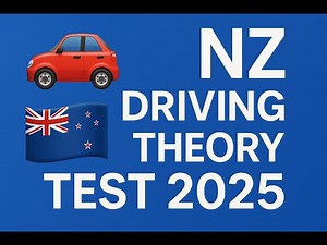 2025 NZ Driving Test 2 - New Zealand Driving Test 🚗