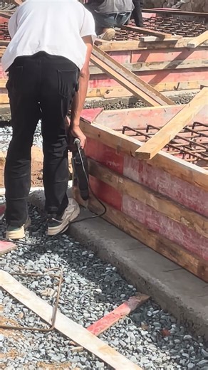 Footing formwork fixing #construction#civilengineering#building
